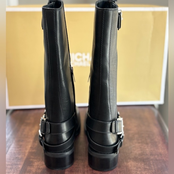 MICHAEL MICHAEL KORS Crosby Leather Moto Boot - Picture 8 of 15